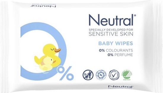 Neutral 0% baby billendoekjes