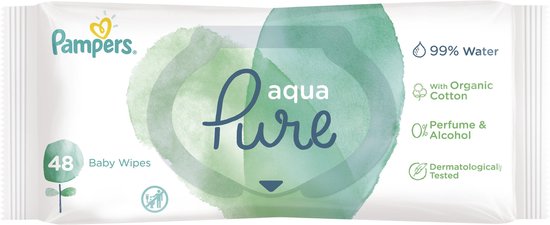 Pampers Aqua Pure billendoekjes