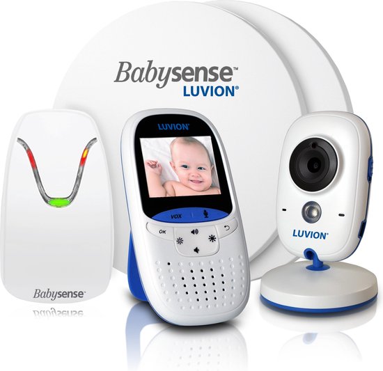Luvion Easy babyfoon met camera - veiligheids voordeelbundel