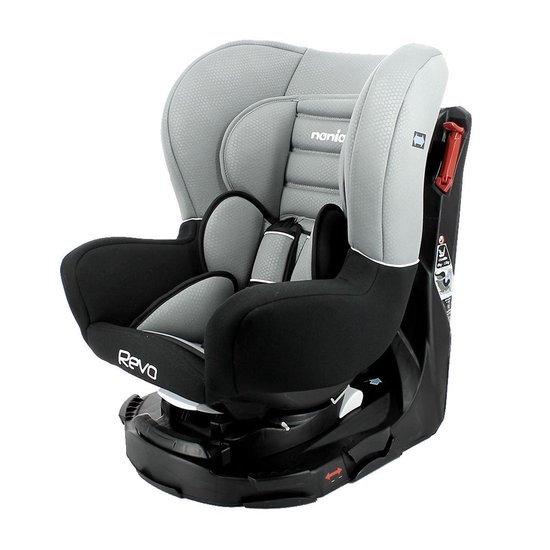 Nania draaibare autostoel 0-18kg - luxe grey