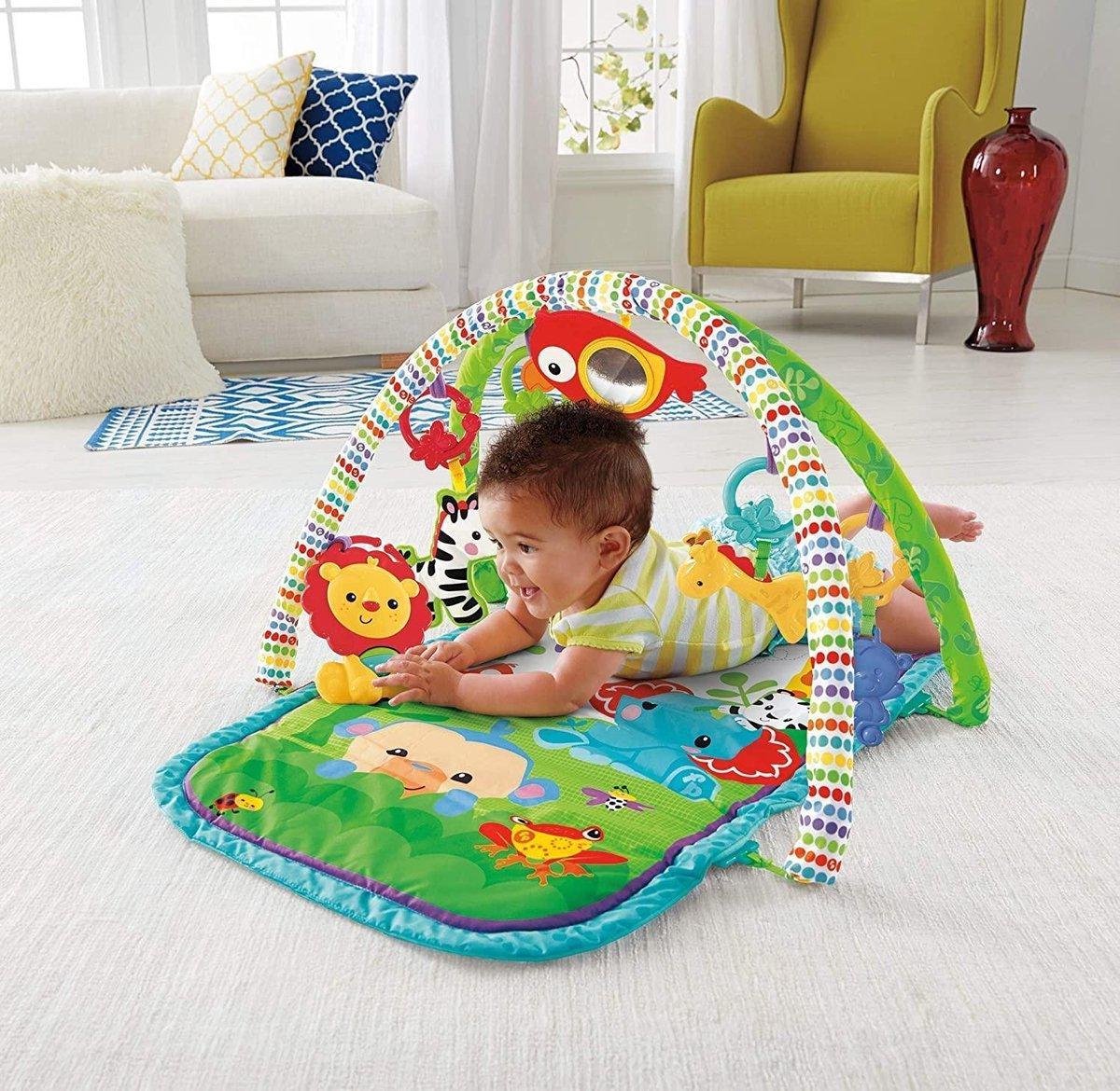 Fisher Price babygym 3-in-1 musical rainforest activity gym
