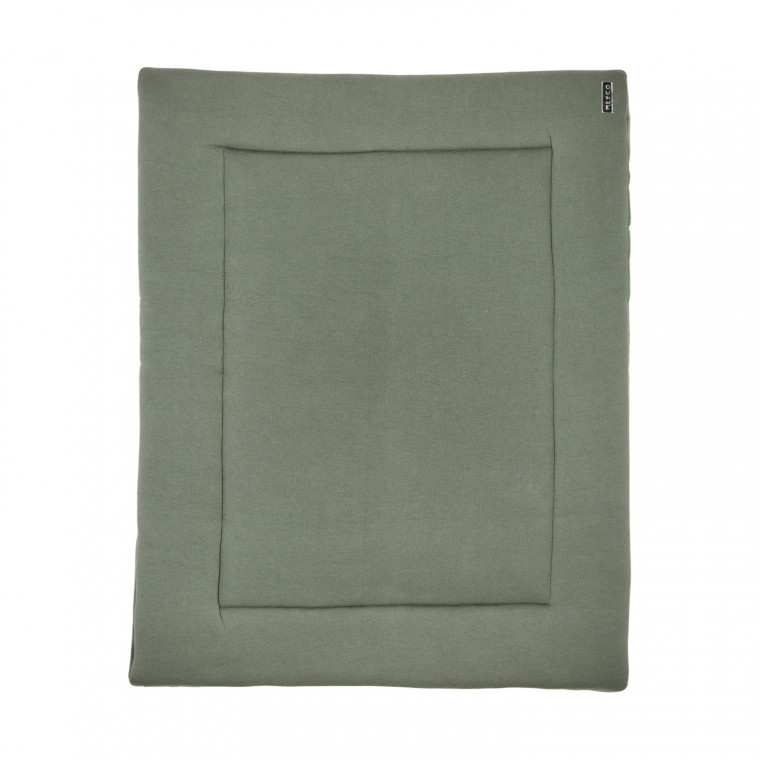 Meyco groen boxkleed Knit basic 77x97cm - forest green
