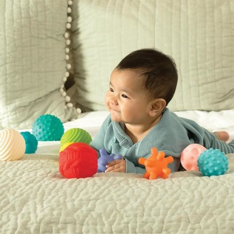 Infantino Sensory babyspeelgoed speelballenset