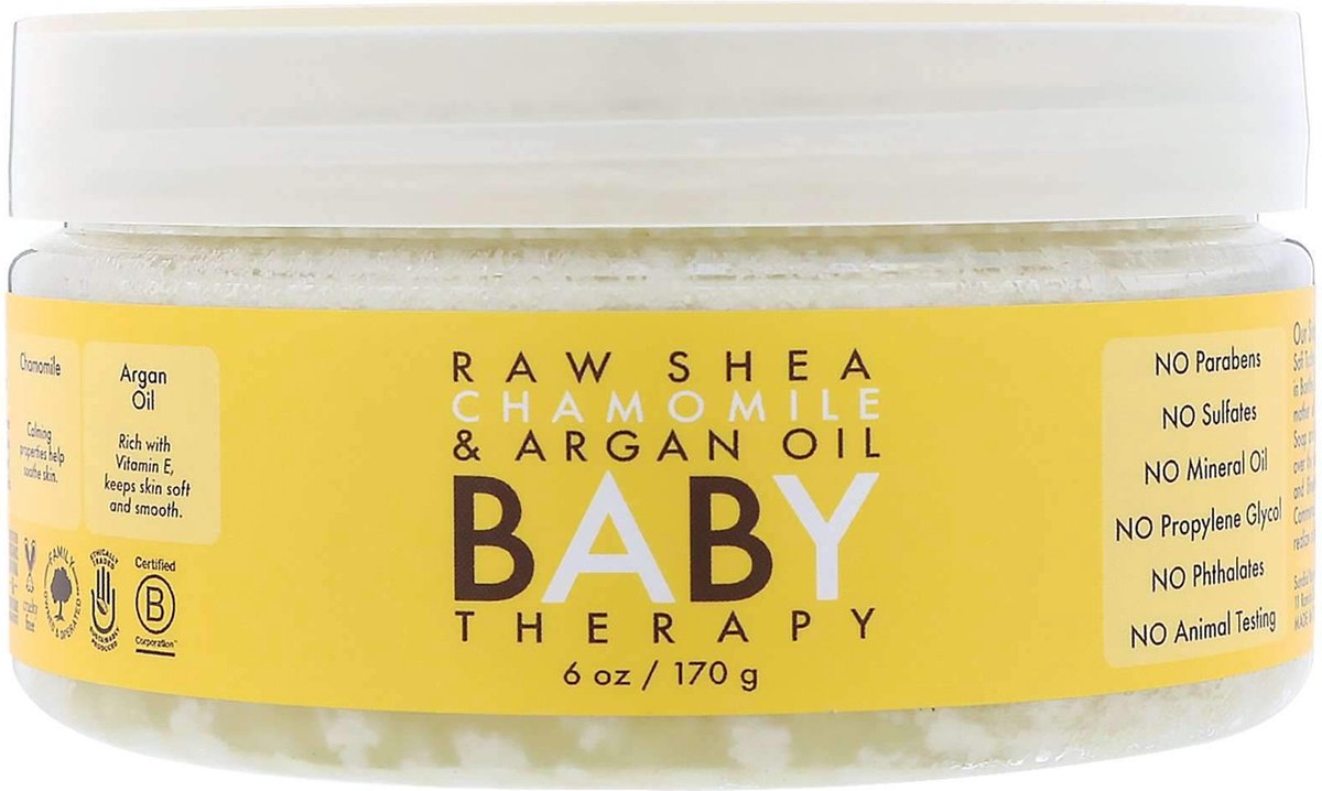 Shea Moisture Baby Therapie Crème (160 gram) - Chamomile & Argan Oil